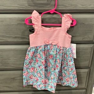 Bonnie Jean Toddler girl pink and floral dress size 2T